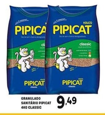 Bom Dia Granulado Sanitario Pipicat 4kg Classic oferta