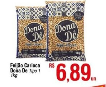 Fort Atacadista Feijao Carioca Dona De 1kg oferta
