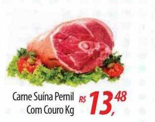 Abevê Supermercados Carne Suina Pernil Com Couro Kg oferta