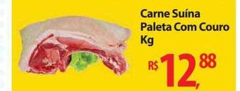 Abevê Supermercados Carne Suina Paleta Com Couro Kg oferta