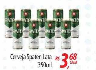 Abevê Supermercados Cerveja Spaten oferta