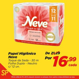 Dia Papel Higiénico Neve 30m oferta
