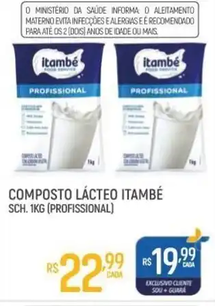 Supermercado Guará Composto Lacteo Itambe 1kg oferta