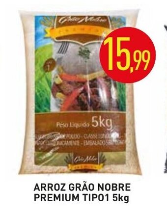 Calvo Atacadista Arroz Grao Nobre Premium Branco Tipo 5kg oferta