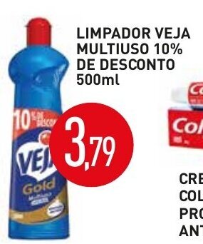 Calvo Atacadista Limpador Veja Multiuso 10% de Desconto 500ml oferta