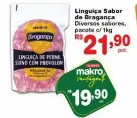 Linguiça bragança 1kg