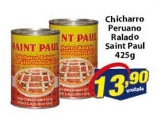 Vencedor Atacadista Chicharro Peruano Ralado Saint Pual 425g oferta