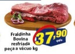 Vencedor Atacadista Fraldinha Bovina Resfriada peca a vacuo 1kg oferta