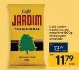 Cafe Jardim tradicional ou extraforte 500g - embalagem elmofada