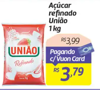 Acucar refinado Uniao 1kg