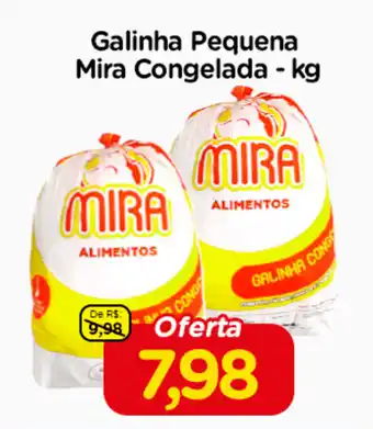 Galinha Pequena Mira Congelada 1kg