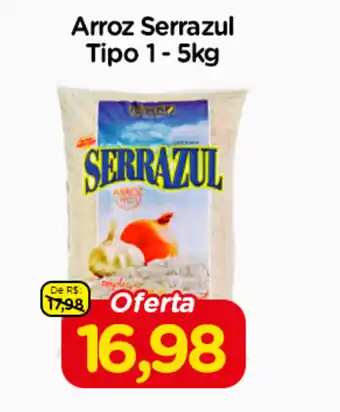 Arroz Serrazul tipo 1 pacote 5kg