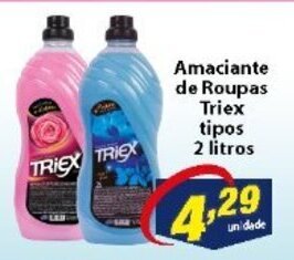 Vencedor Atacadista Amaciante de Roupas Triex tipos 2L oferta