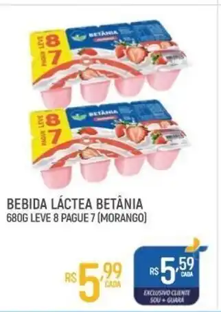 Supermercado Guará Bebida Lactea Betania 680g oferta