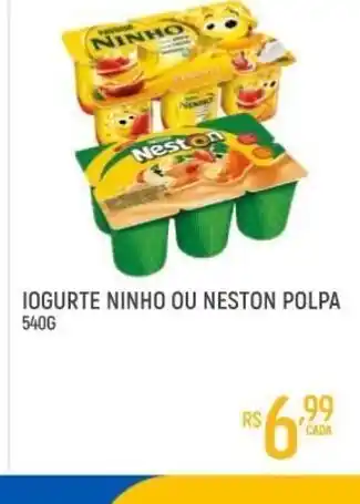 Iogurte Ninho ou Neston Polpa 540g