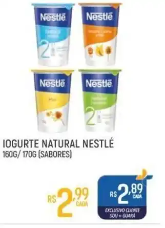 Iogurte Natural Nestle 160g/170g