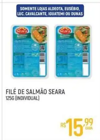 Supermercado Guará File de Salmao Seara 125g oferta