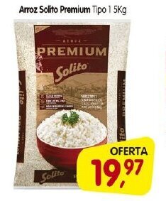 Cercadão Arroz Solito Premium T1 5kg oferta