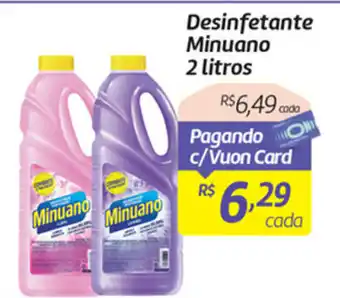 Comper Desinfetante Minuano 2L oferta