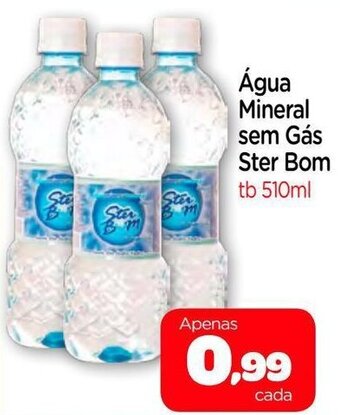 Nordestão Agua Mineral sem gas Ster bom 510ml oferta