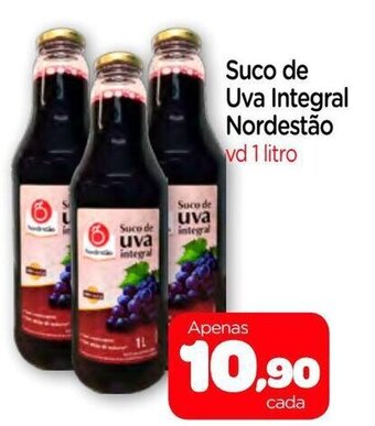 Nordestão Suco de Uva Integral Nordestao vd 1L oferta