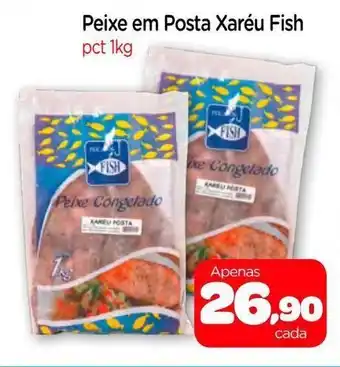 Nordestão Peixe em Posta Xareu Fish 1kg oferta