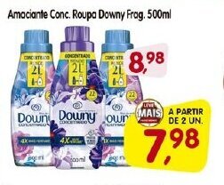 Cercadão Amaciante Conc. Roupa Downy Frag. 500ml oferta