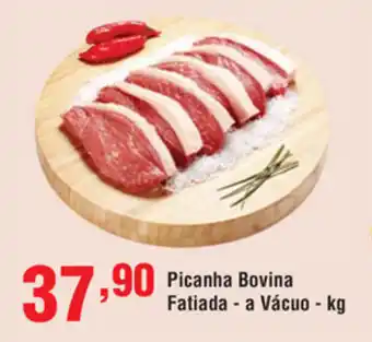 Rossi Supermercado Picanha Bovina Fatiada a vacuo 1kg oferta