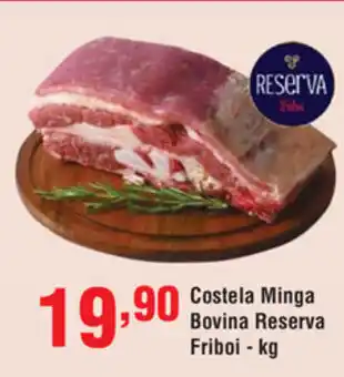 Rossi Supermercado Costela Minga Bovina Reserva Friboi 1kg oferta