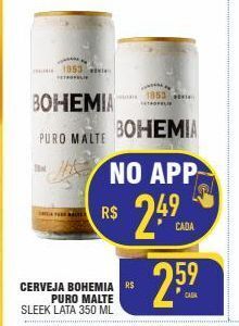 Cerveja bohemia puro malte