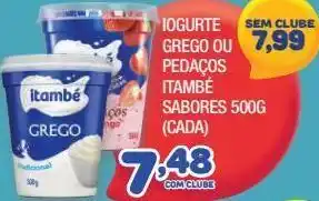 Costazul Supermercados Logurte grego itambé 500g oferta