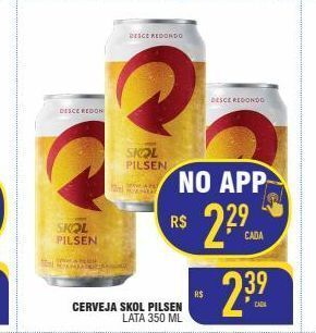 Mercantil Rodrigues Cerveja skol pilsen oferta