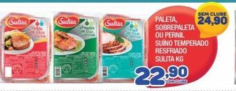 Paleta sobrepaleta ou pernil suíno sulita