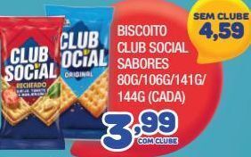 Biscoitos club social 80g/106g/141g/144g