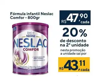 Coop Formula Infantil Neslac Comfor 800g oferta