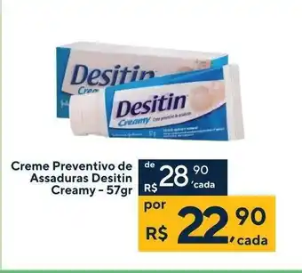 Creme Preventivo de Assaduras Desitin Creamy 57g