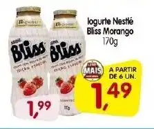Cercadão Iogurte Nestle Bliss Morango 170g oferta