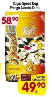 Cercadão Racao Speed Dog Frango Assado 10.1kg oferta