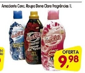Cercadão Amaciante Conc. Roupa Dona Clara frag. 1L oferta