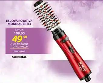 Lojas Cem Escova Rotativa Mondial ER-03 oferta