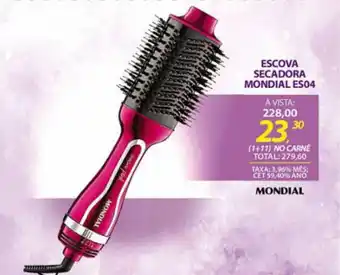 Lojas Cem Escova Secadora Mondial ES04 oferta