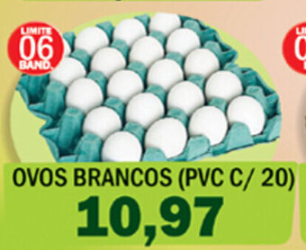 Ovos Brancos Pvc c/20