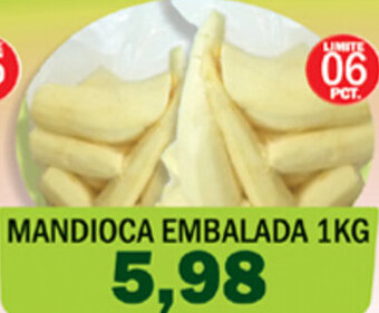 Supermercados Mendonça Mandioca Embalada 1kg oferta