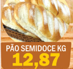 Supermercados Mendonça Pao Semidoce 1kg oferta