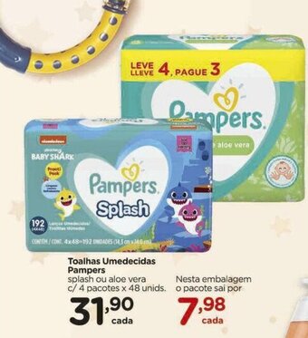Carrefour Toalhas Umedecidas Pampers oferta