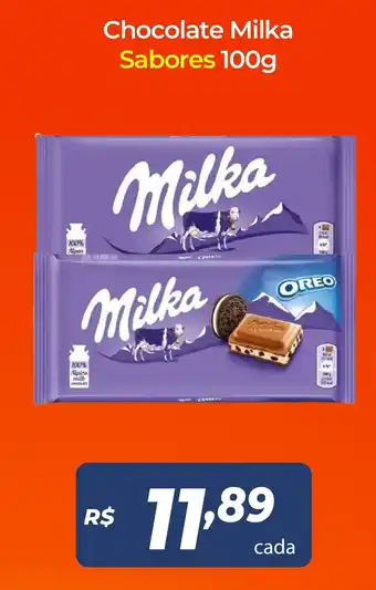 Atakarejo Chocolate Milka Sabores 100g oferta