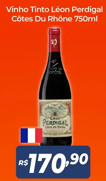Atakarejo Vinho Tinto Leon Perdigal Cotes Du Rhone 750ml oferta