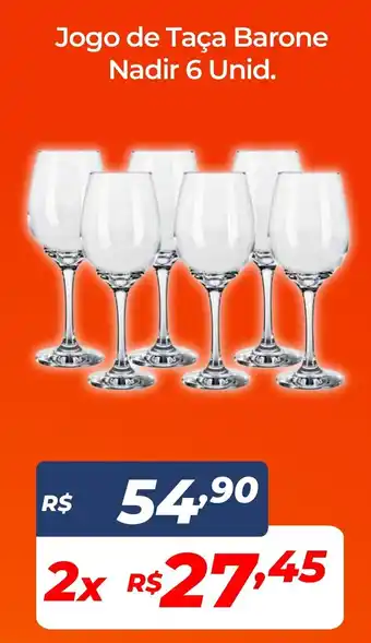Atakarejo Jogo de taca Barone nadir 6 unid oferta