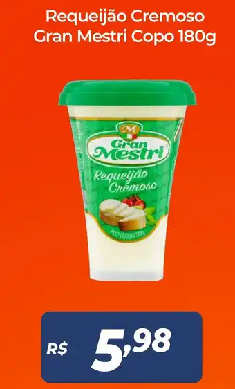 Requeijao Cremoso Gran Mestri Copo 180g