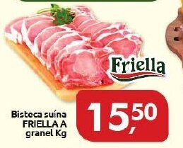 Supermercados Nori Bisteca suina Friella a granel 1kg oferta